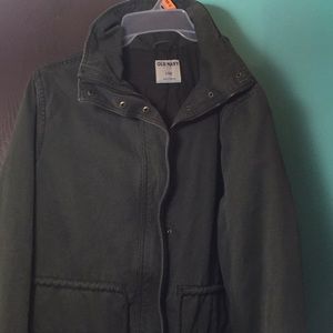 Olive green jacket